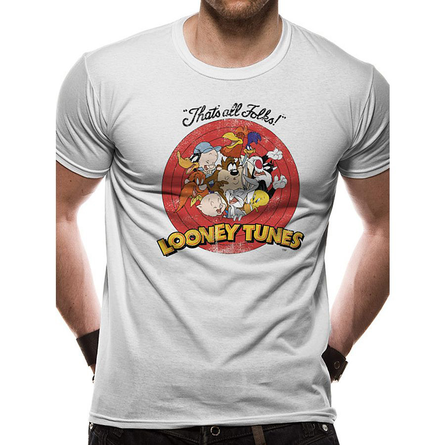 Looney T-Shirt Vintage CID COMPLETELY Unisex Tunes T-Shirt INDEPENDENT Group