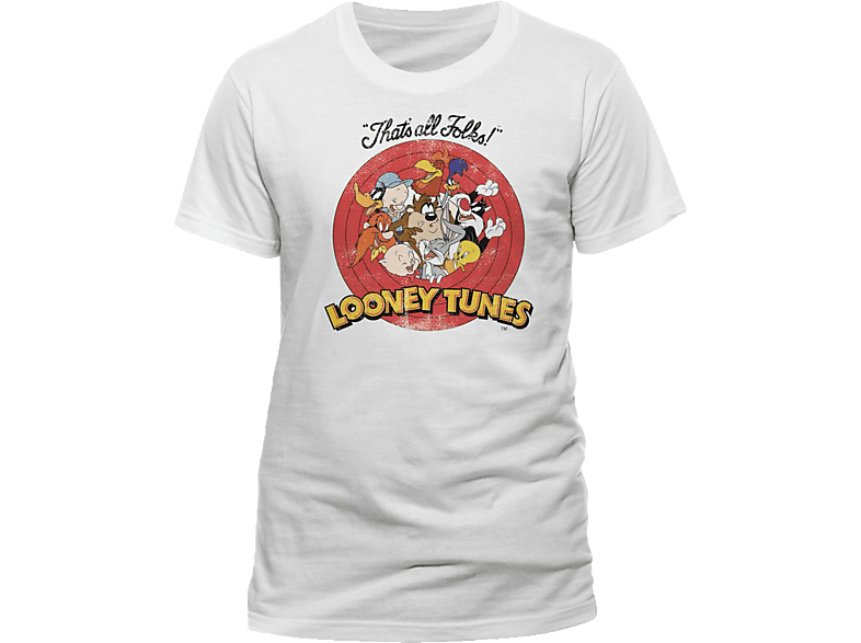 CID COMPLETELY INDEPENDENT Looney Unisex Vintage T-Shirt Group Tunes T-Shirt