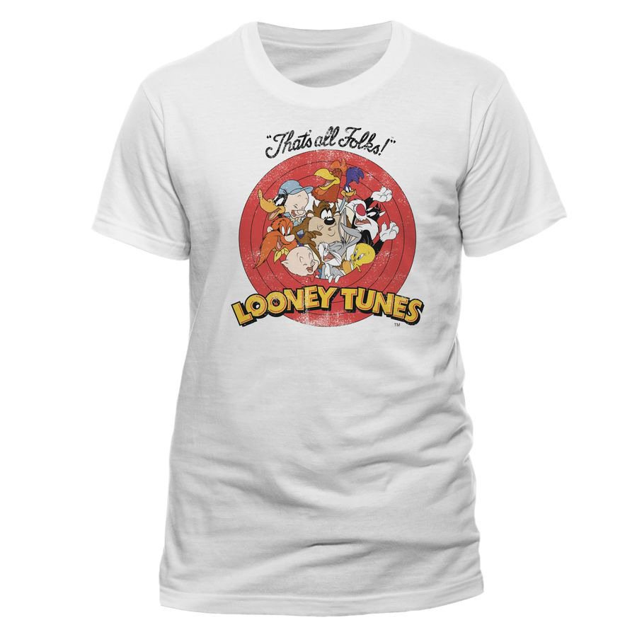 Looney T-Shirt Vintage CID COMPLETELY Unisex Tunes T-Shirt INDEPENDENT Group