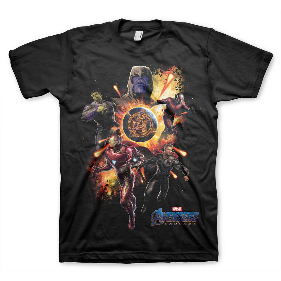 Endgame The AB Heroes T-Shirt T-Shirt Marvel Avengers PRODUCTIONS HYBRIS