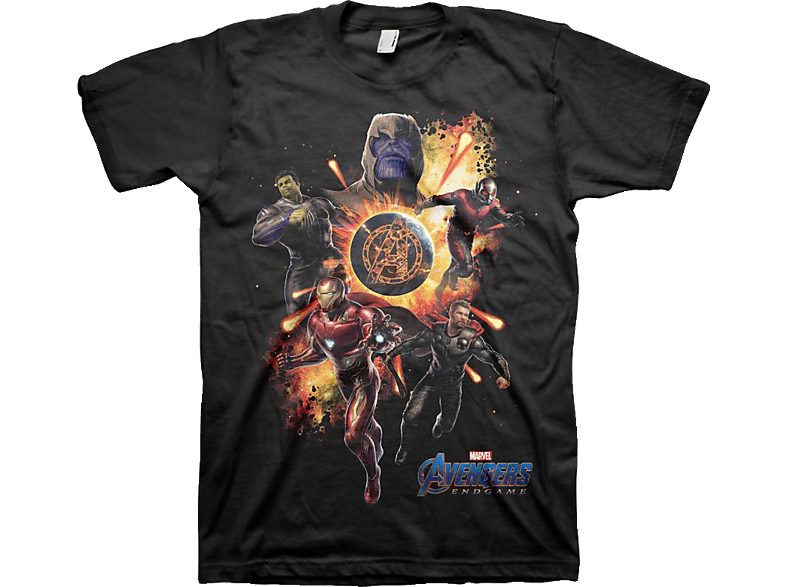 The Marvel T-Shirt Avengers AB Heroes PRODUCTIONS HYBRIS Endgame T-Shirt