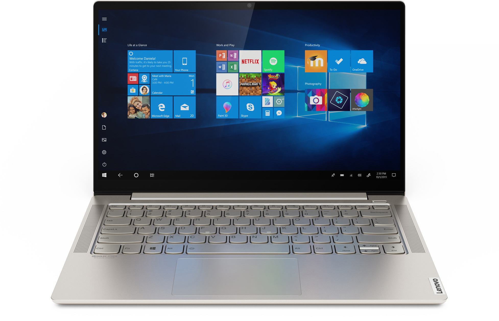 LENOVO Yoga S740 - 14 Zoll - Intel® Core™ i5 i5-1035G4 - 8 GB - 512 GB - Intel® Iris® Plus Graphics - Windows 10 Home (32 bit)