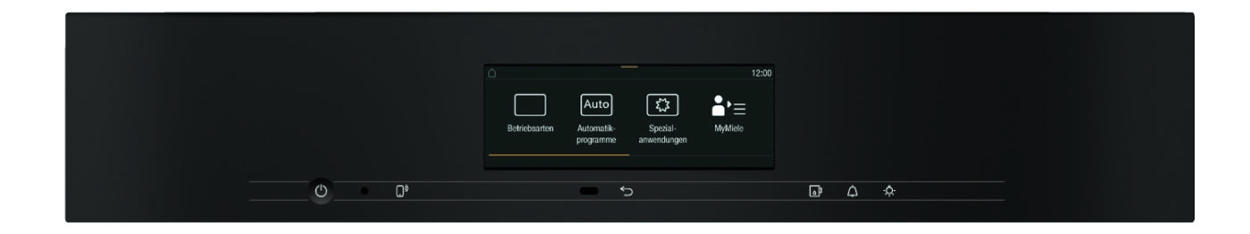MIELE DGC7840 48L Ankastre Fırın Siyah
