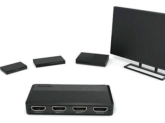 HAMA 3-weg HDMI-schakelaar (121760)