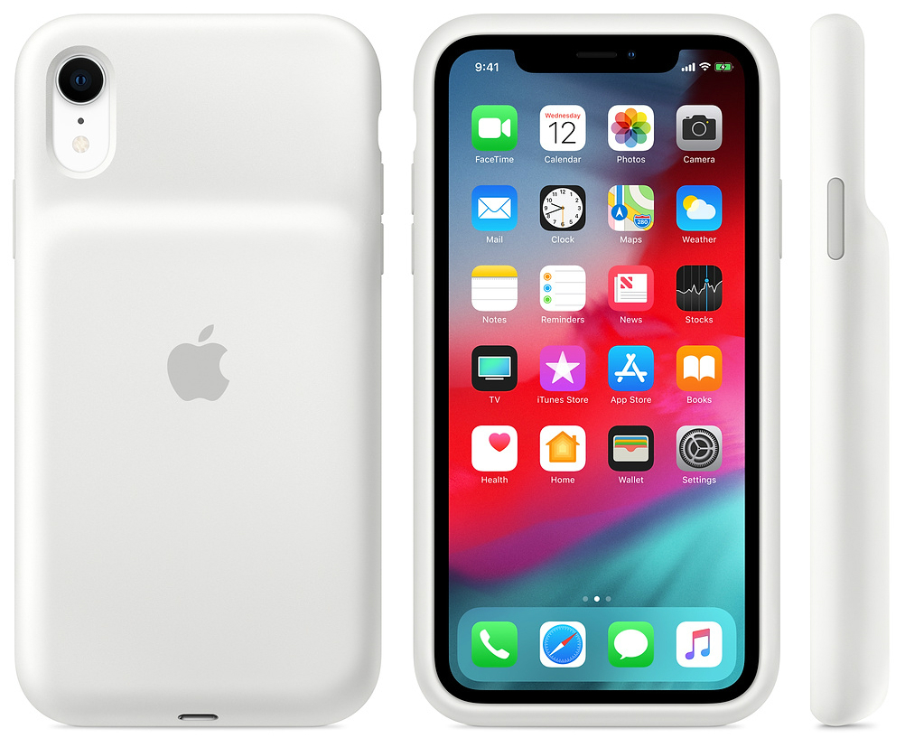 Funda batería - Apple para iPhone XR, Smart Battery Case, Blanco