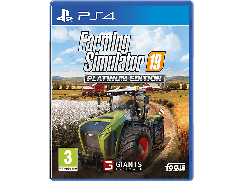 Farming Simulator 19 Platinum Edition NL/FR PS4