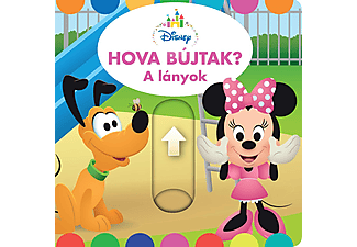 Manó Könyvek - Hova bújtak a lányok? - Disney Baby térbeli könyv