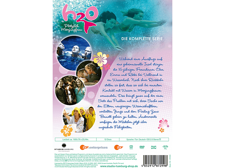 H2O | Plötzlich Meerjungfrau - Die komplette Serie DVD | MediaMarkt