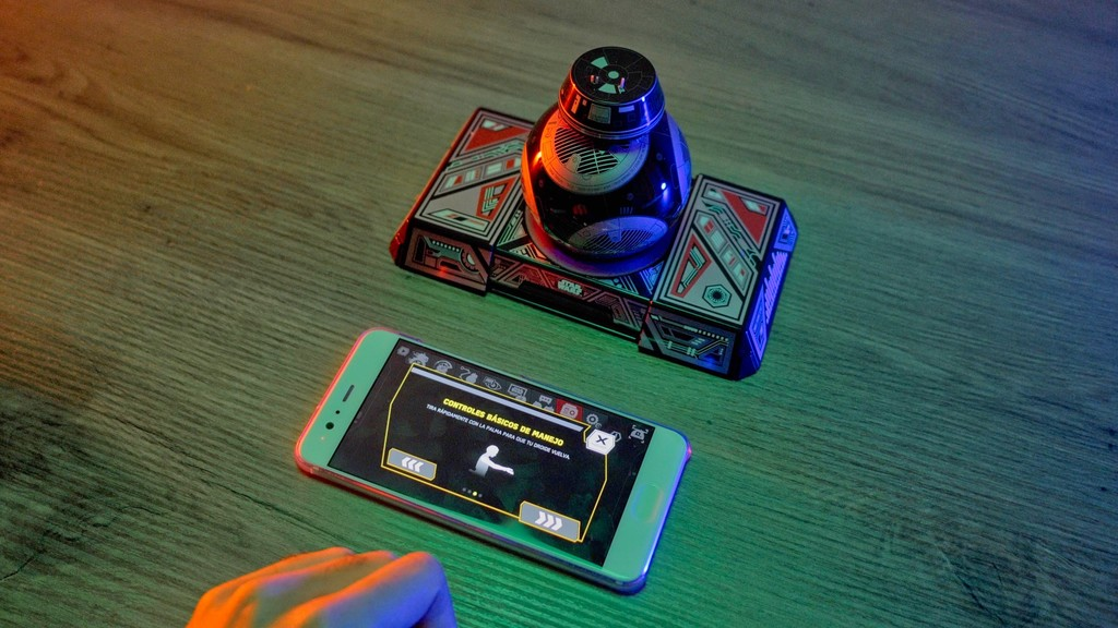Robot - Sphero Star Wars BB-9E, Compatible con App, Negro