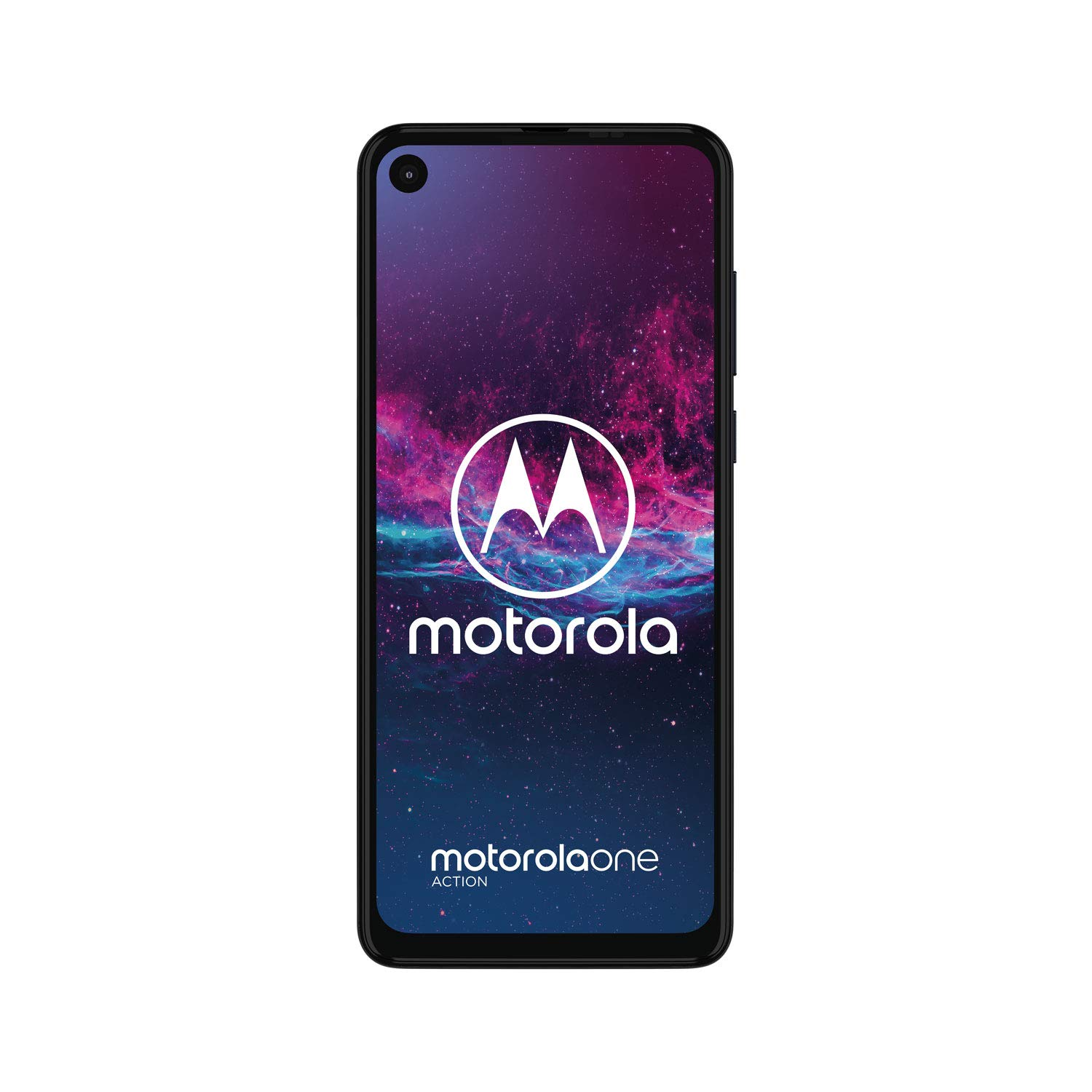 motorola One Action, Azul denim, 128 GB, 4 GB RAM, 6.3", Samsung Exynos 9609, 3500 mAh, Android