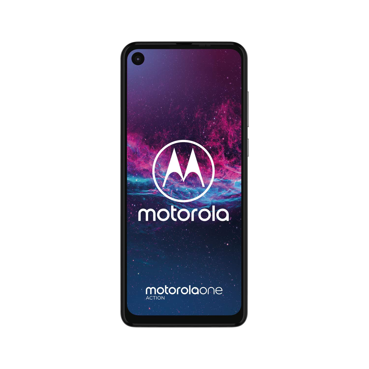 Móvil - Motorola One Action, Blanco, 128 GB, 4 GB RAM, 6.3", Samsung Exynos 9609, 3500 mAh, Android