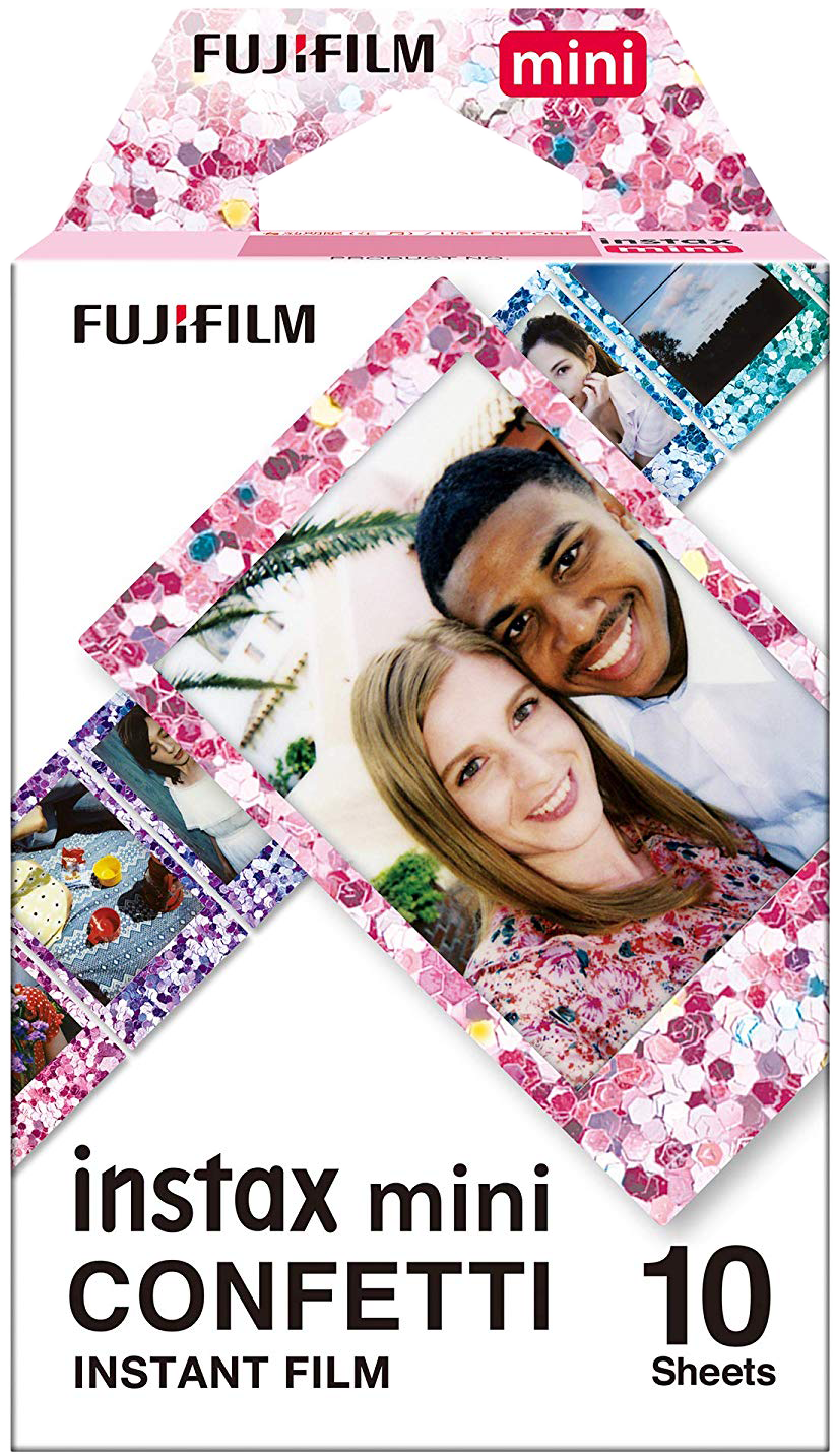 FUJIFILM Instax Mini Glossy Confetti fotópapír 10 db / csomag