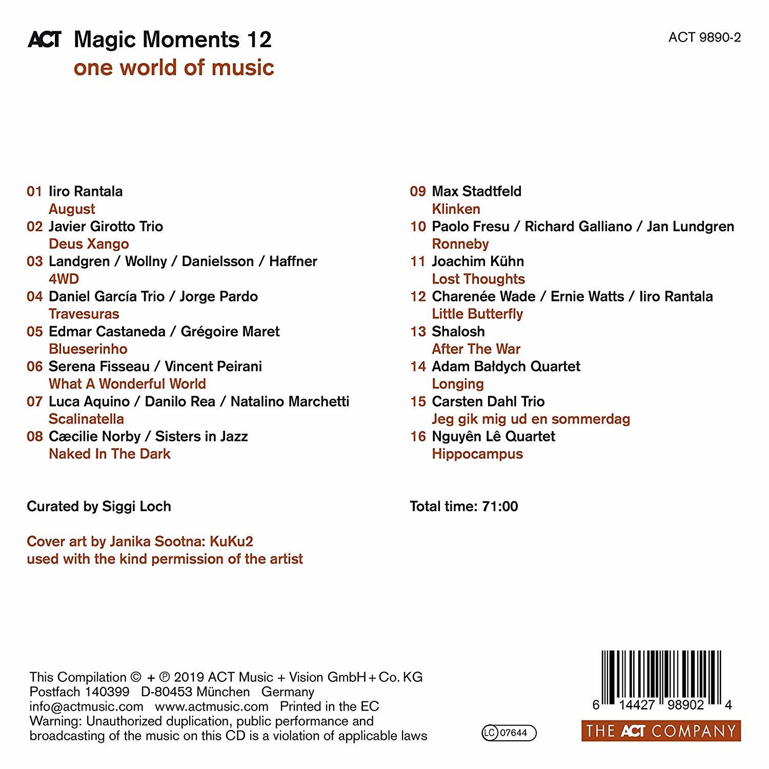 VARIOUS - Magic Moments 12-One World Of Music  - (CD)
