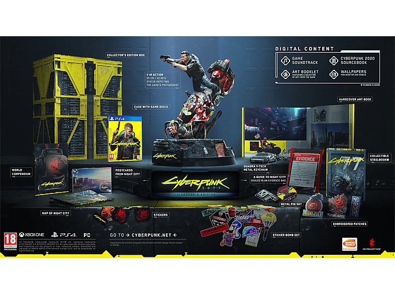 Cyberpunk 2077 Collector's Edition UK PS4