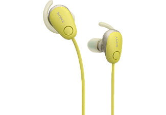 SONY WI-SP600NY - Bluetooth Kopfhörer (In-ear, Gelb)