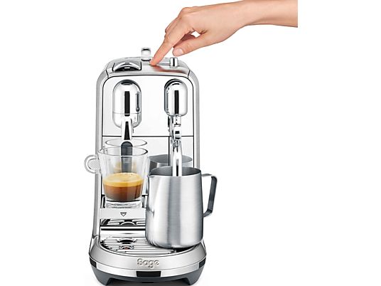 SAGE Creatista Plus - Macchina da caffè Nespresso® (Acciaio inossidabile spazzolato)