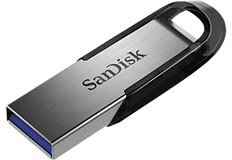 SANDISK Ultra Flair - Chiavetta USB  (128 GB, Argento/Nero)