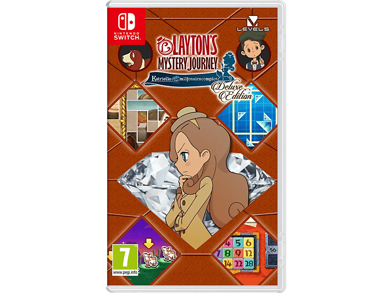 Layton's Journey: Katrielle En Het Miljonairscomplot Deluxe Edition NL Switch