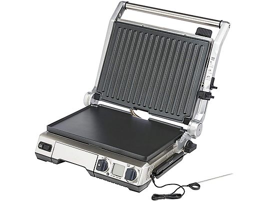 SAGE the Smart Grill Pro - Gril contact (Argent/Noir)