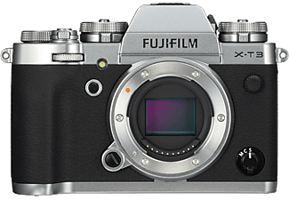 FUJIFILM X-T3/XF 18-55 mm ezüst fényképezőgép szett