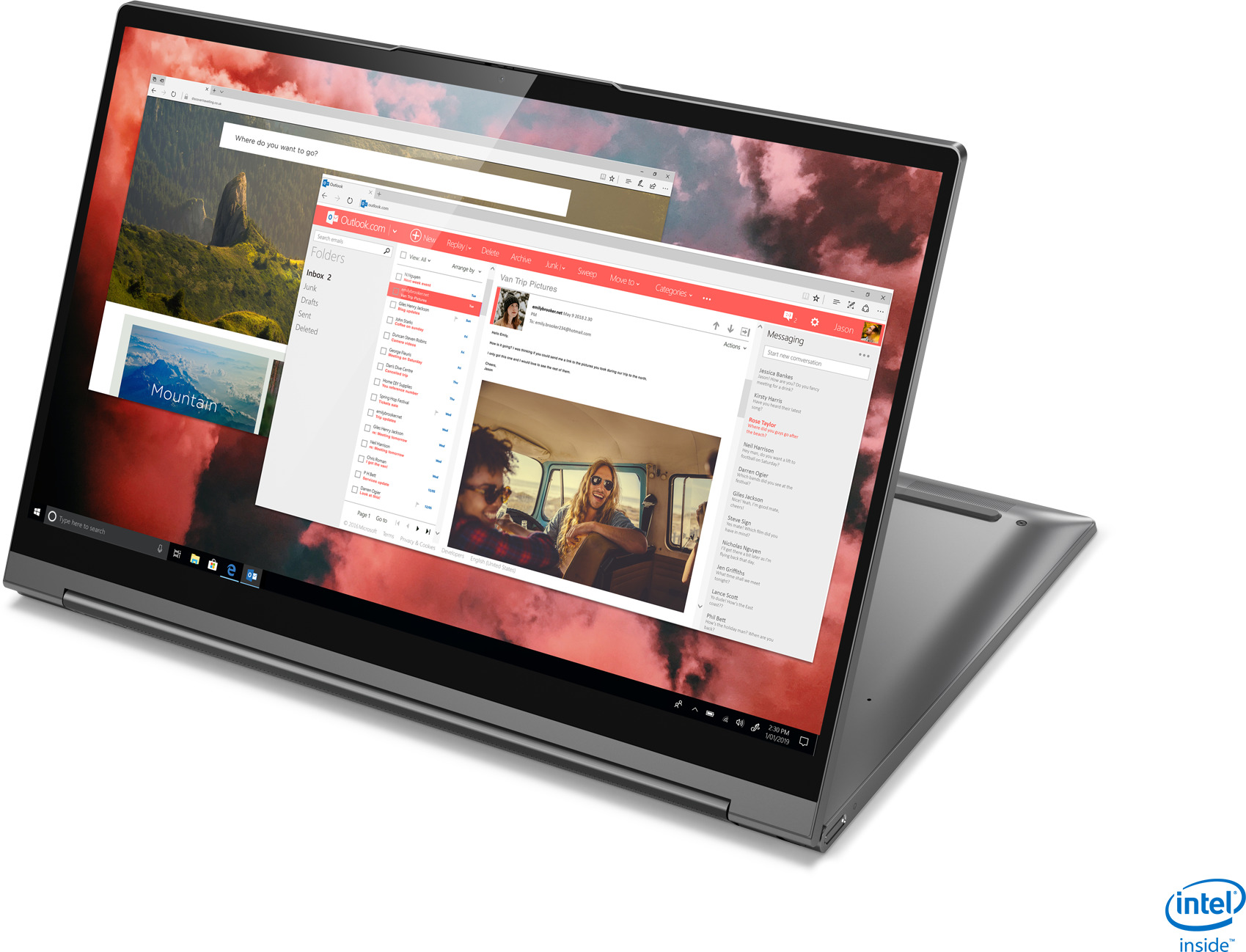 LENOVO Yoga C940 - 14 Zoll - Intel® Core™ i7 i7-1065G7 - 16 GB - 512 GB - Intel® Iris® Plus Graphics - Windows 10 Home (64 Bit)
