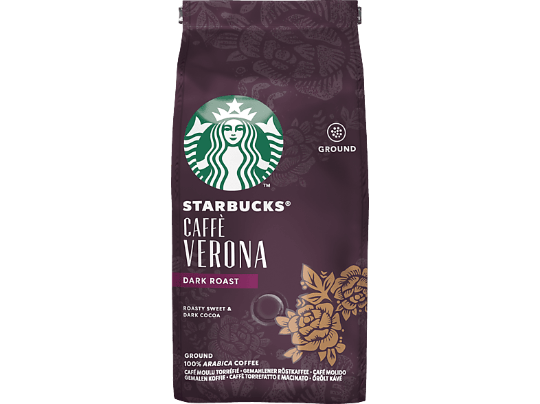 (Filterkaffeemaschinen, Kaffee CAFFE Gemahlener STARBUCKS Handbrühen) VERONA