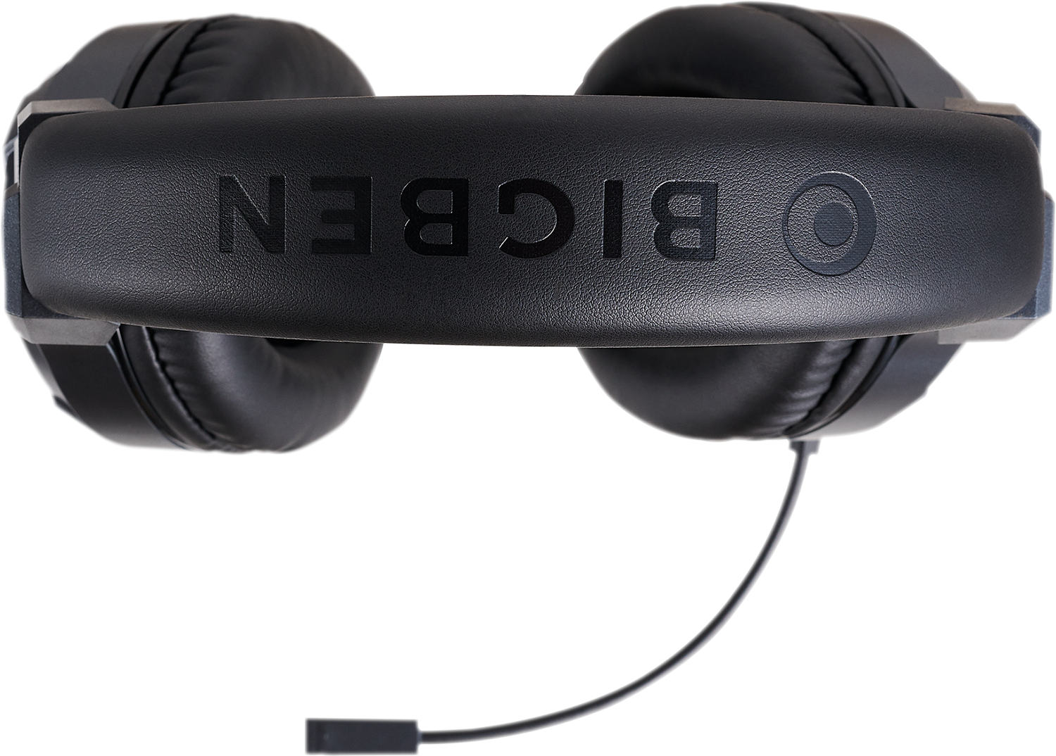 Black headphones with the word BIGBEN on the band.