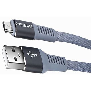 Cable - FR-TEC micro USB a USB, 3 m, para PS4