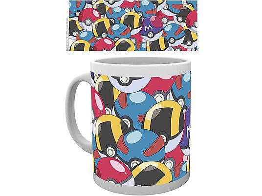 GB EYE LTD Pokémon Pokeballs - Tasse (Mehrfarbig)