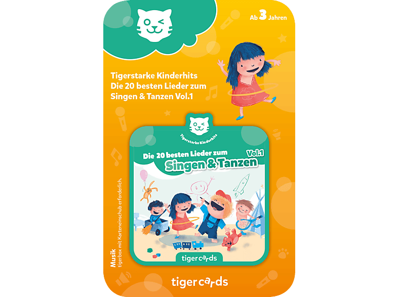 Kinderliederzug TIGERMEDIA Tigercard Teil 1 "Lernen" 
