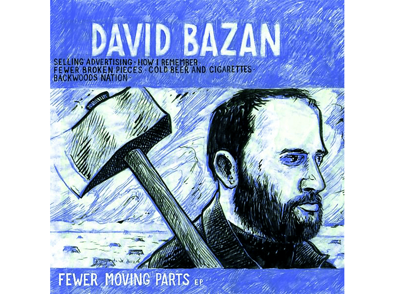 David Bazan - MOVING - FEWER (Vinyl) PARTS