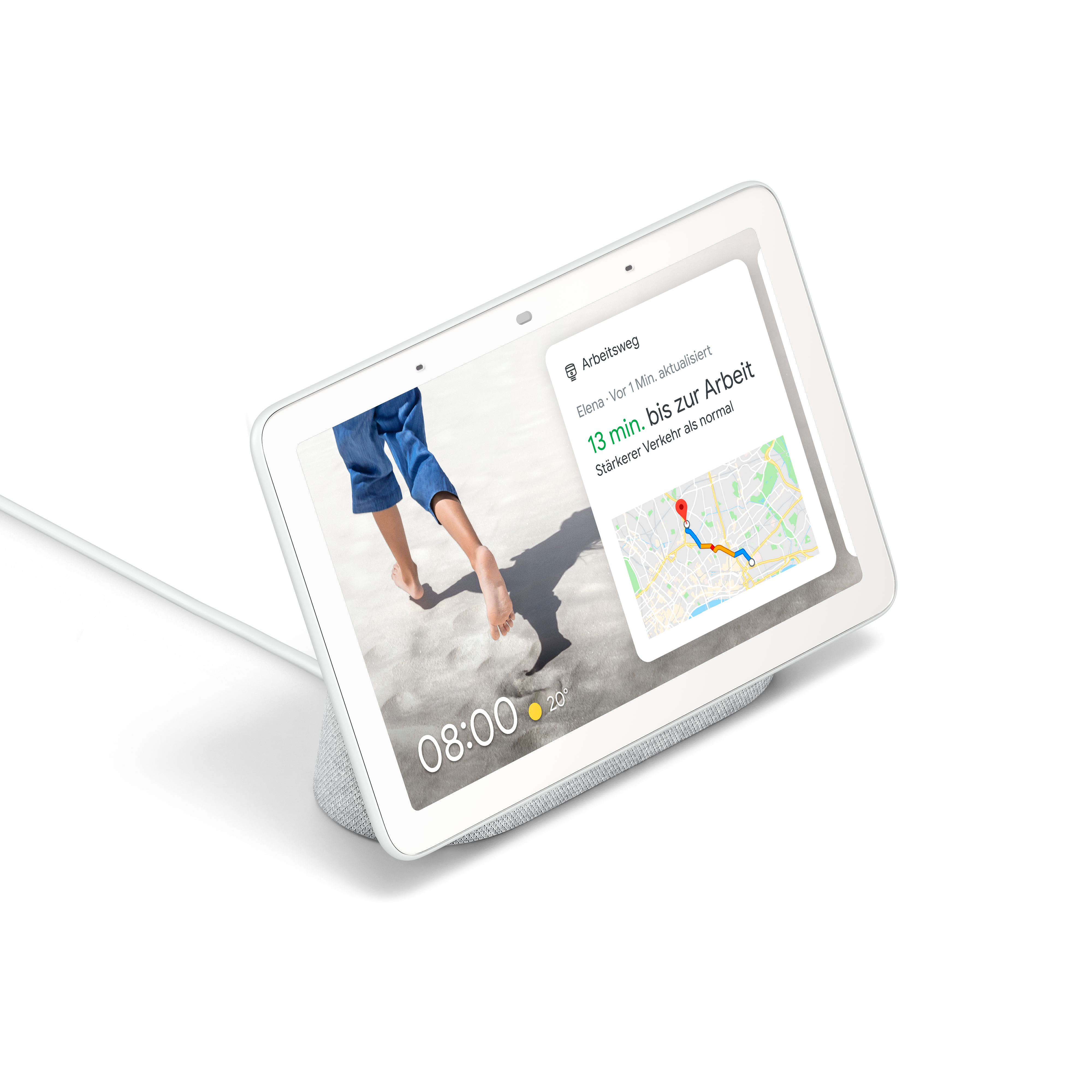 GOOGLE Nest Hub Smart Speaker, Kreide