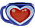 PALADONE Zelda Shaped Heart - Tasse (Mehrfarbig)