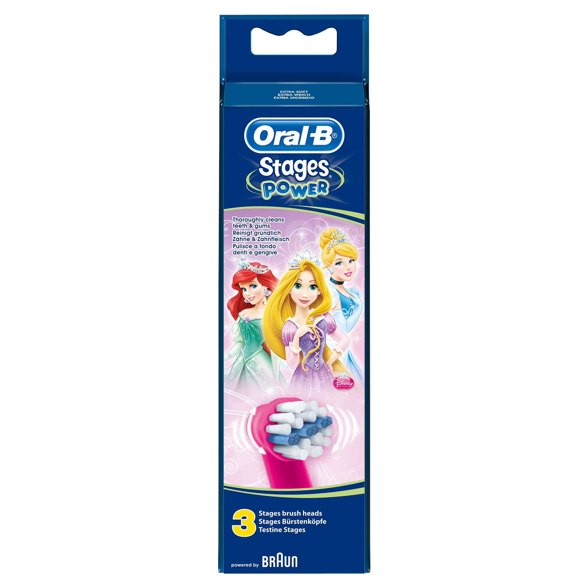 ORAL B Opzetborstel Stages Power Kids (EB 10-3)