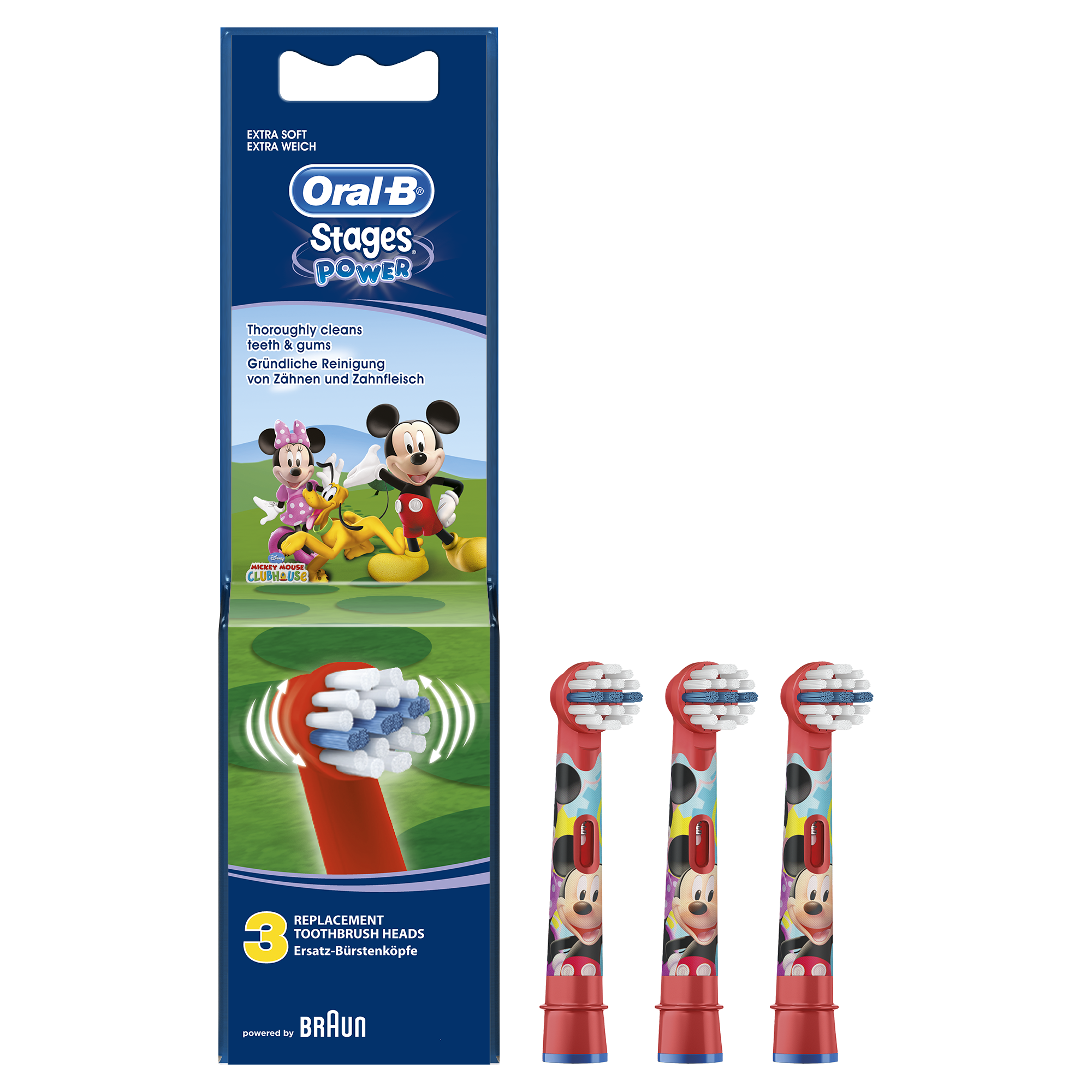 ORAL B Opzetborstel Stages Power Kids (EB 10-3)