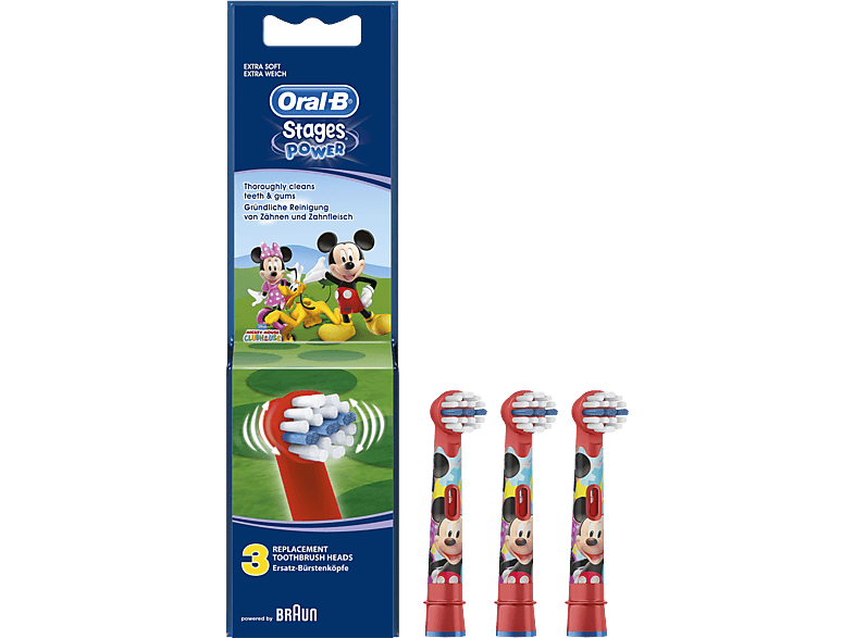 ORAL B Opzetborstel Stages Power Kids (EB 10-3)