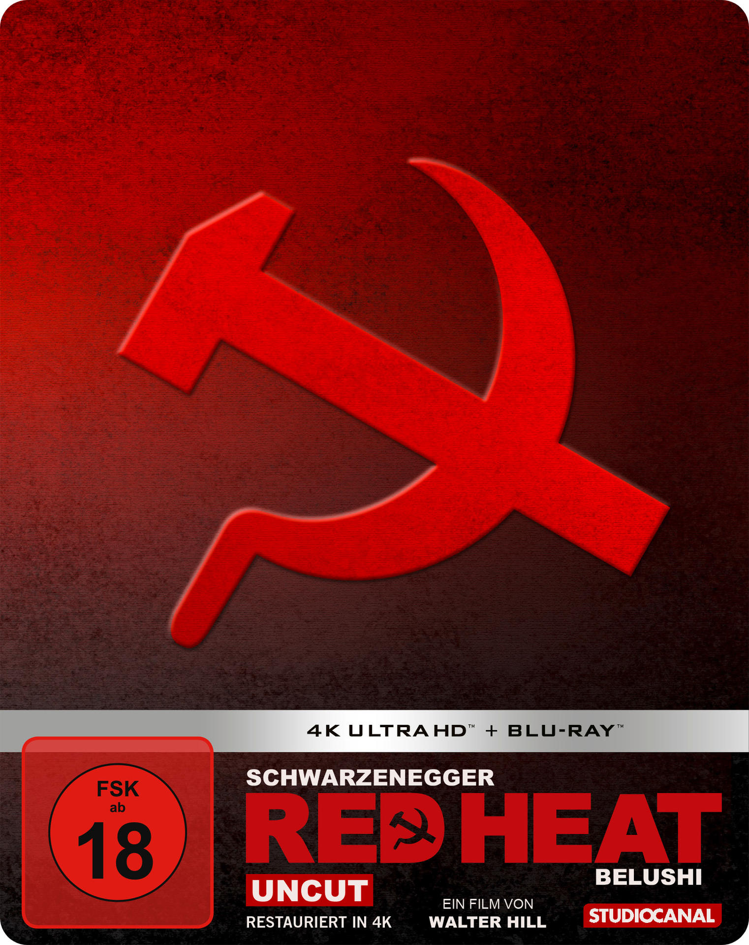 Red Heat/Limited Steelbook Edition/4k Ultra HD 4K Ultra HD Blu-ray