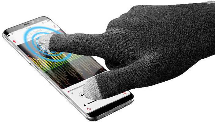 CELLULARLINE Gants tactiles XL Noir (TOUCHGLOVE181XK)
