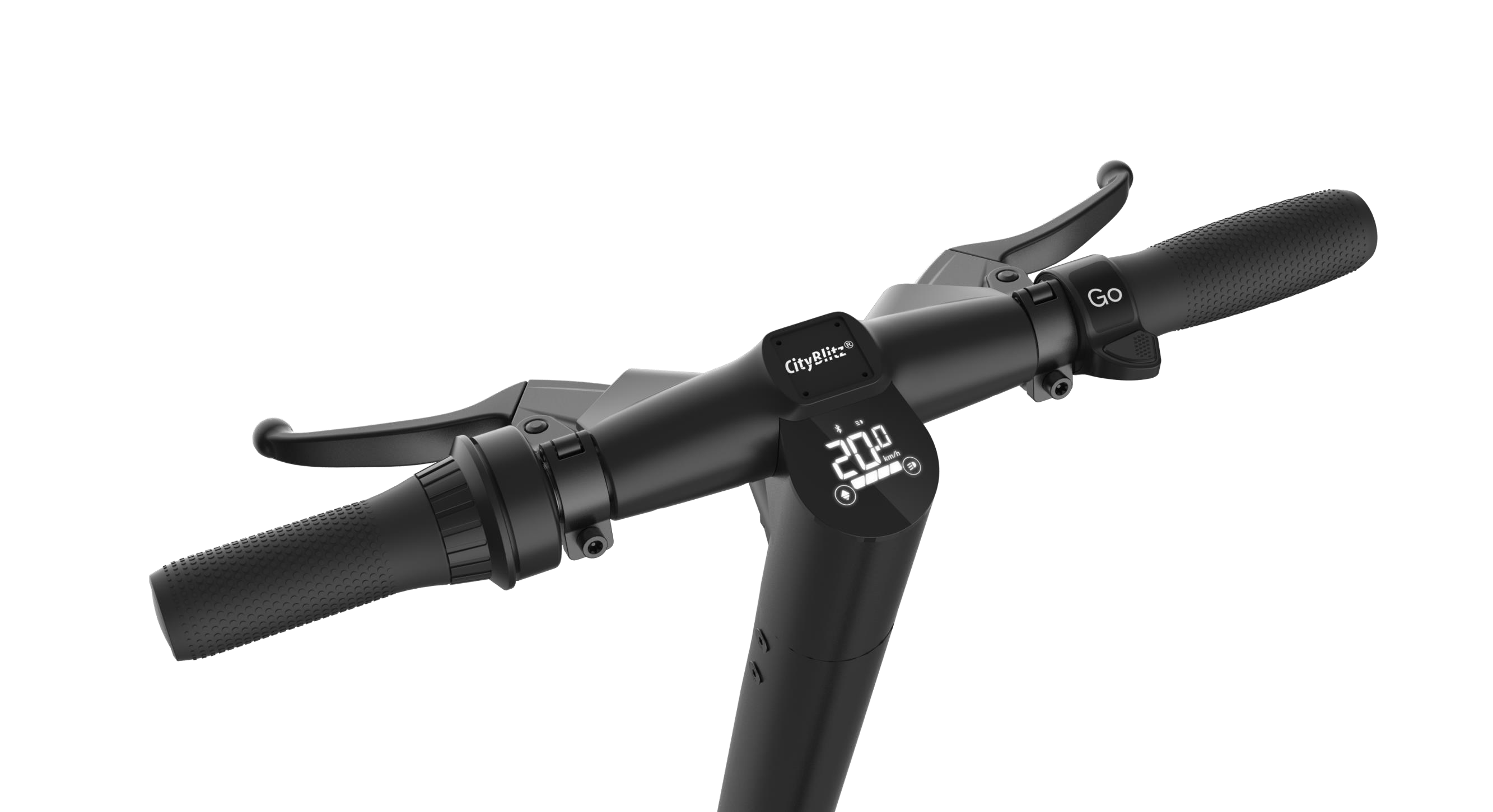 CITY BLITZ CB076SZ BEAST E-Scooter (10 Zoll, Schwarz)