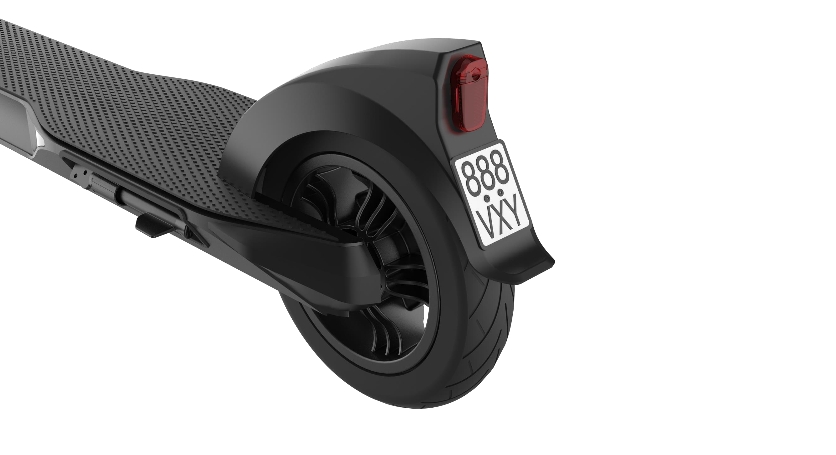CITY BLITZ CB076SZ BEAST E-Scooter (10 Zoll, Schwarz)