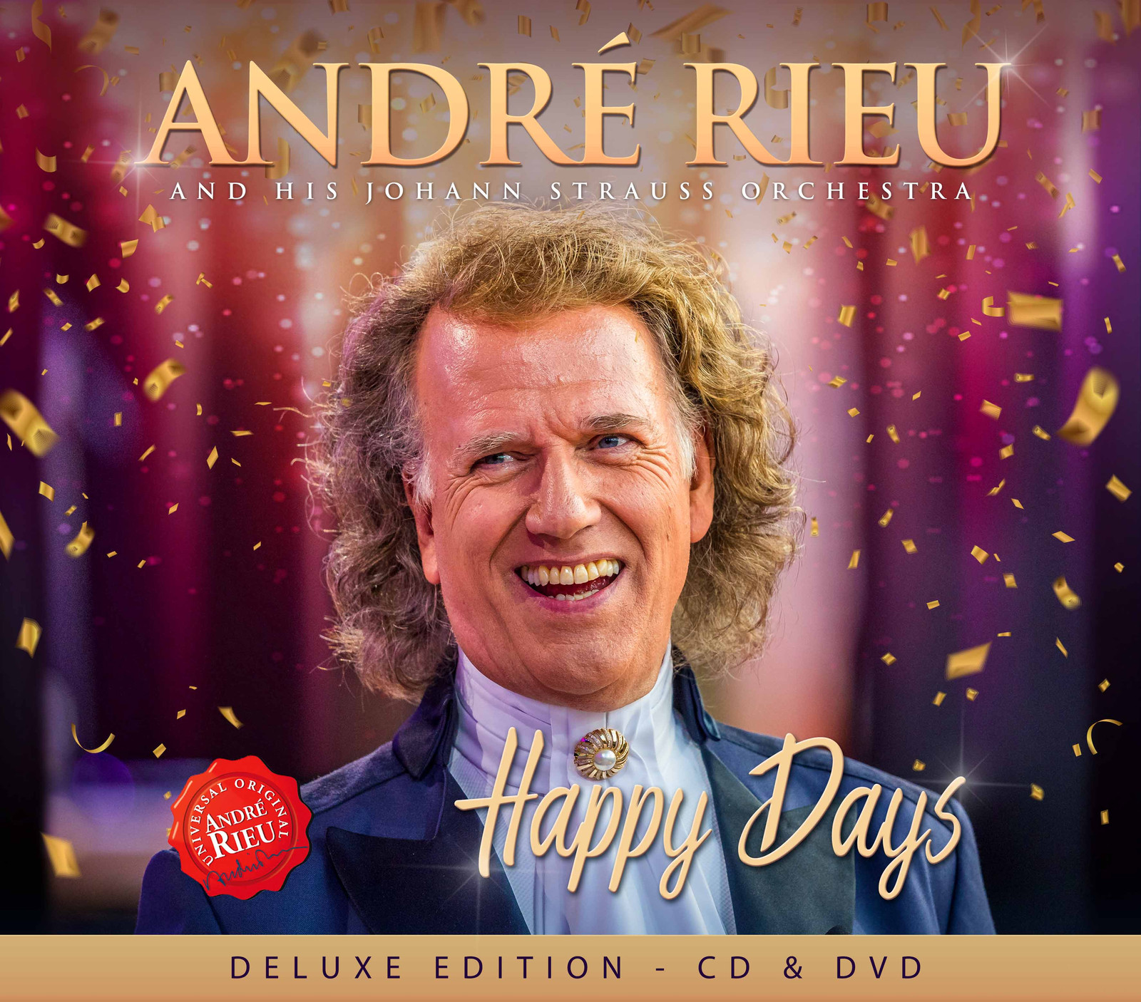 André Rieu - Happy Days (Deluxe Edition) - (CD + DVD Video ...
