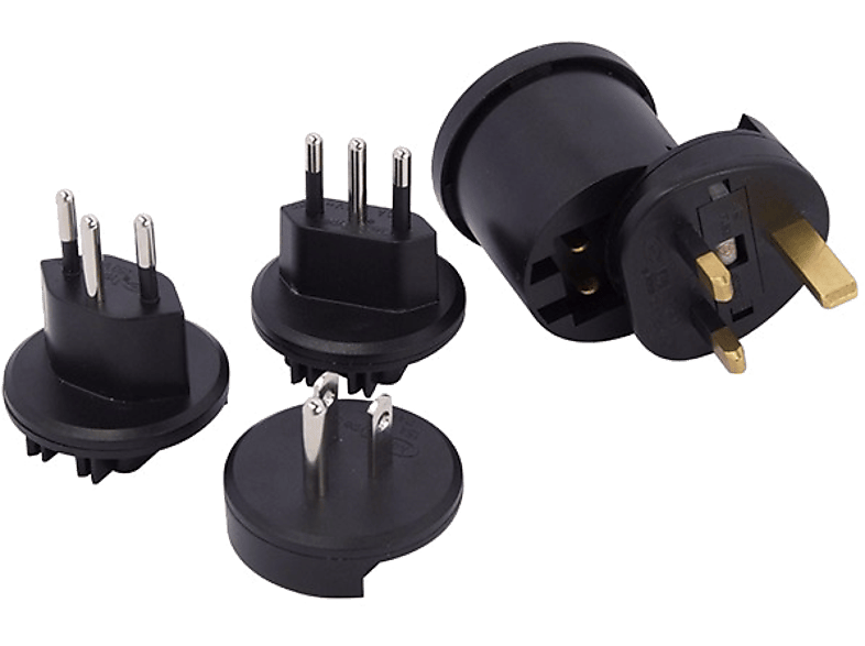 CHACON Reisstekker kit met 5 adapters (94424)