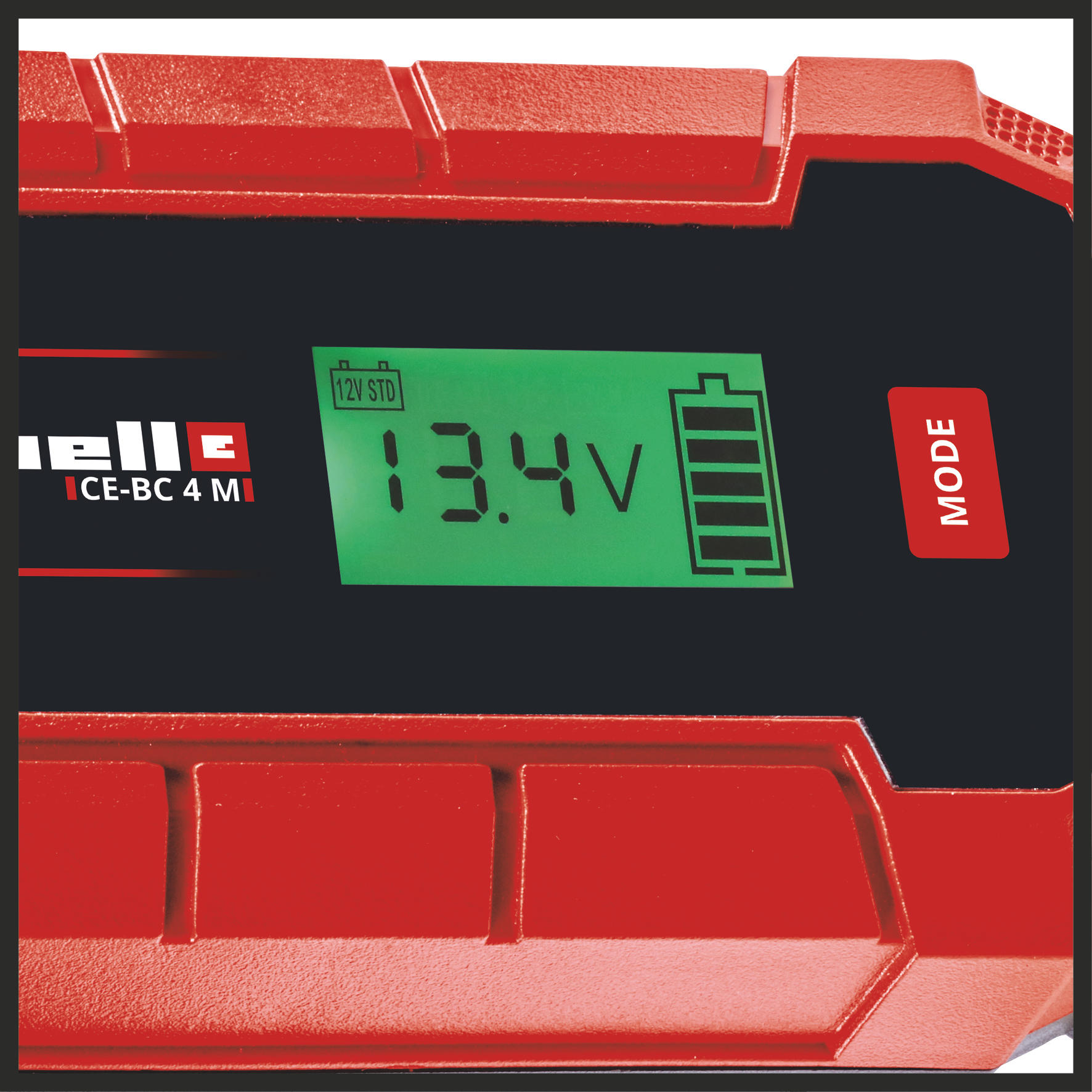 EINHELL CE-BC 4 M Batterie-Ladegerät, Rot