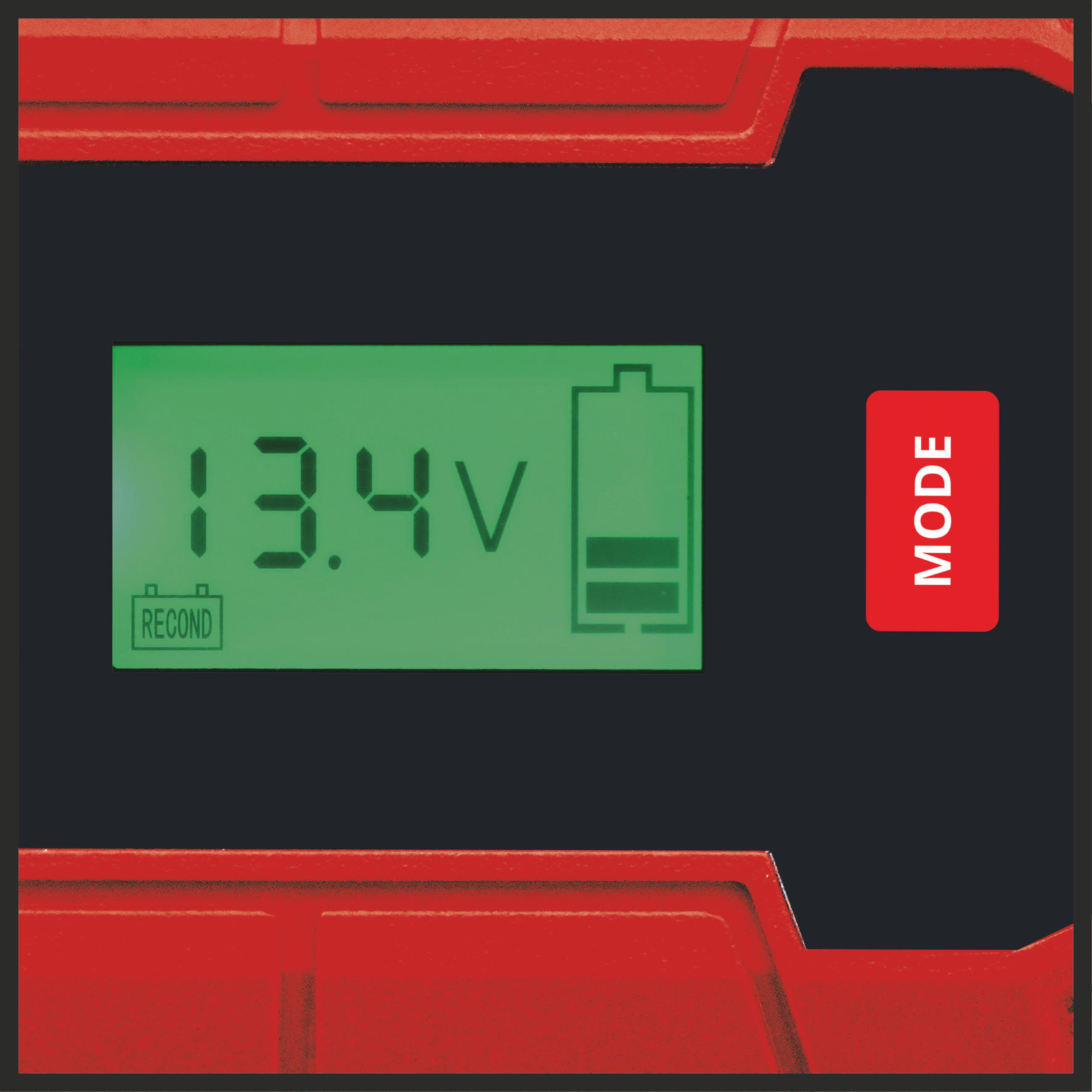 EINHELL CE-BC 4 M Batterie-Ladegerät, Rot