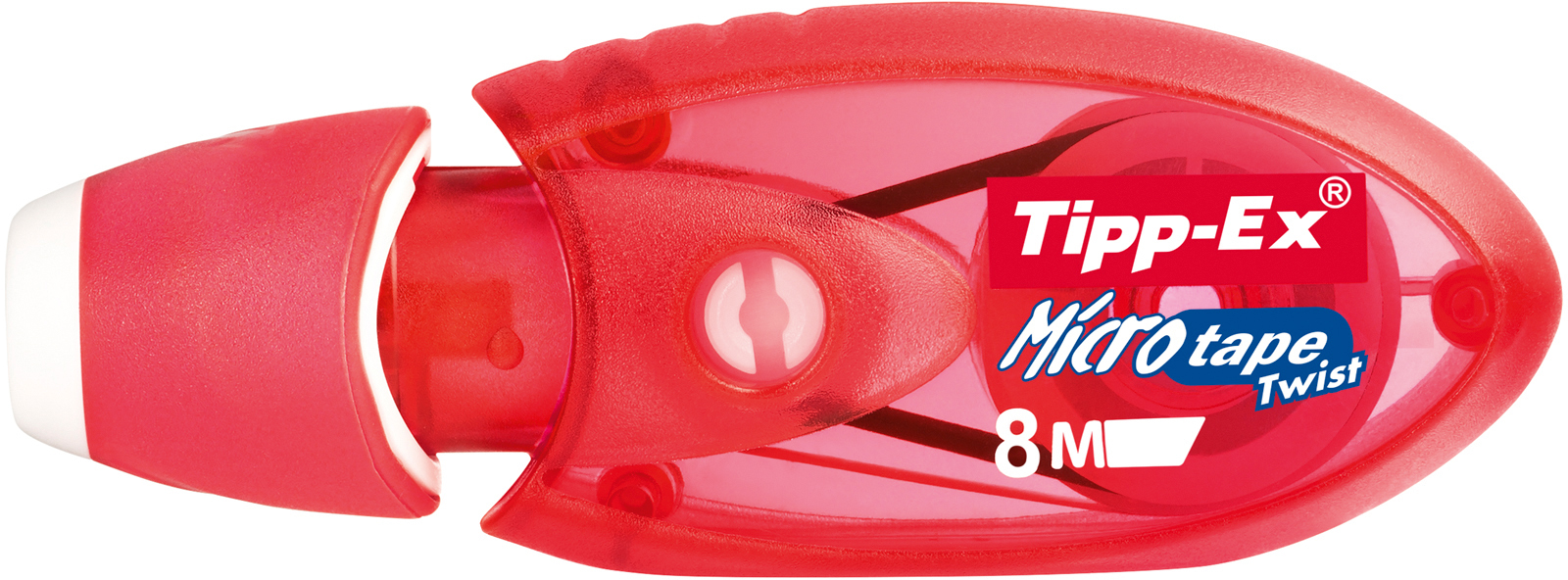 BIC Tipp-Ex Micro Tape Twist Korrekturroller Blau oder Rot (Farbauswahl nicht möglich)