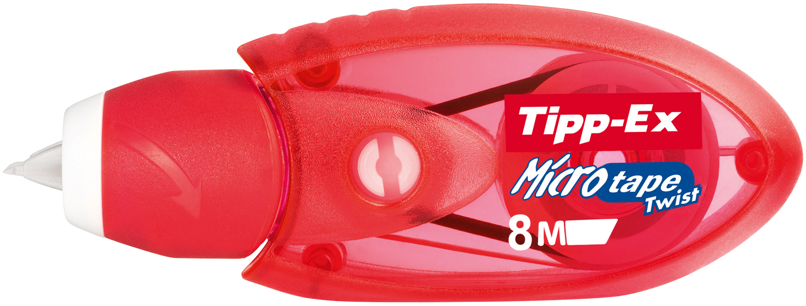 BIC Tipp-Ex Micro Tape Twist Korrekturroller Blau oder Rot (Farbauswahl nicht möglich)