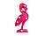 PETRIX Mini LED Dekoratif Aydınlatma Flamingo
