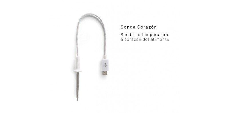 Kit Placa portátil - Cata Rocook Starter Kit GR, Inducción, Control temperatura y tiempo, Gris + Accesorios