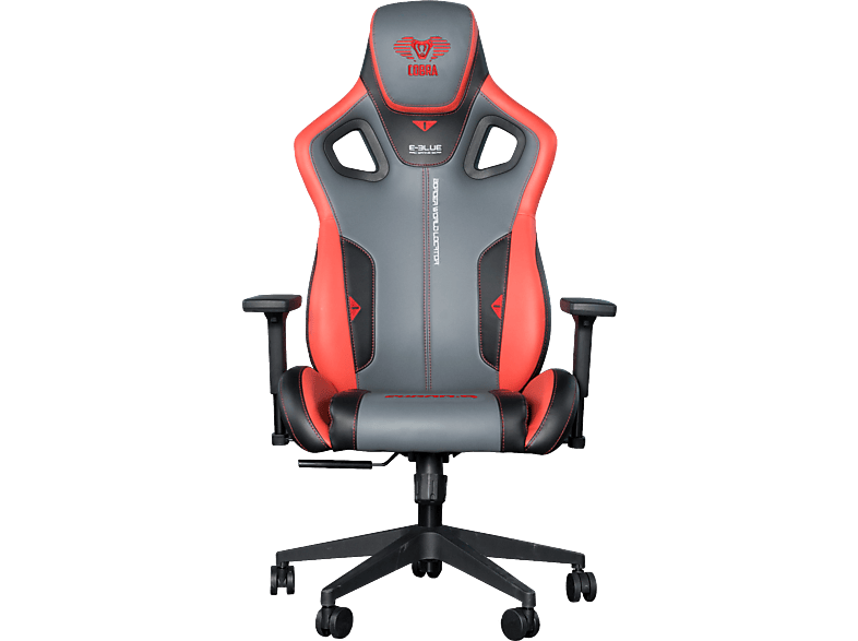 E-BLUE Gamingstoel Cobra Racing Design Rood Grijs Zwart (EEC312REAA-IA)