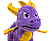 NUMSKULL Spyro The Dragon - Personnage en peluche (Violte/Jaune)